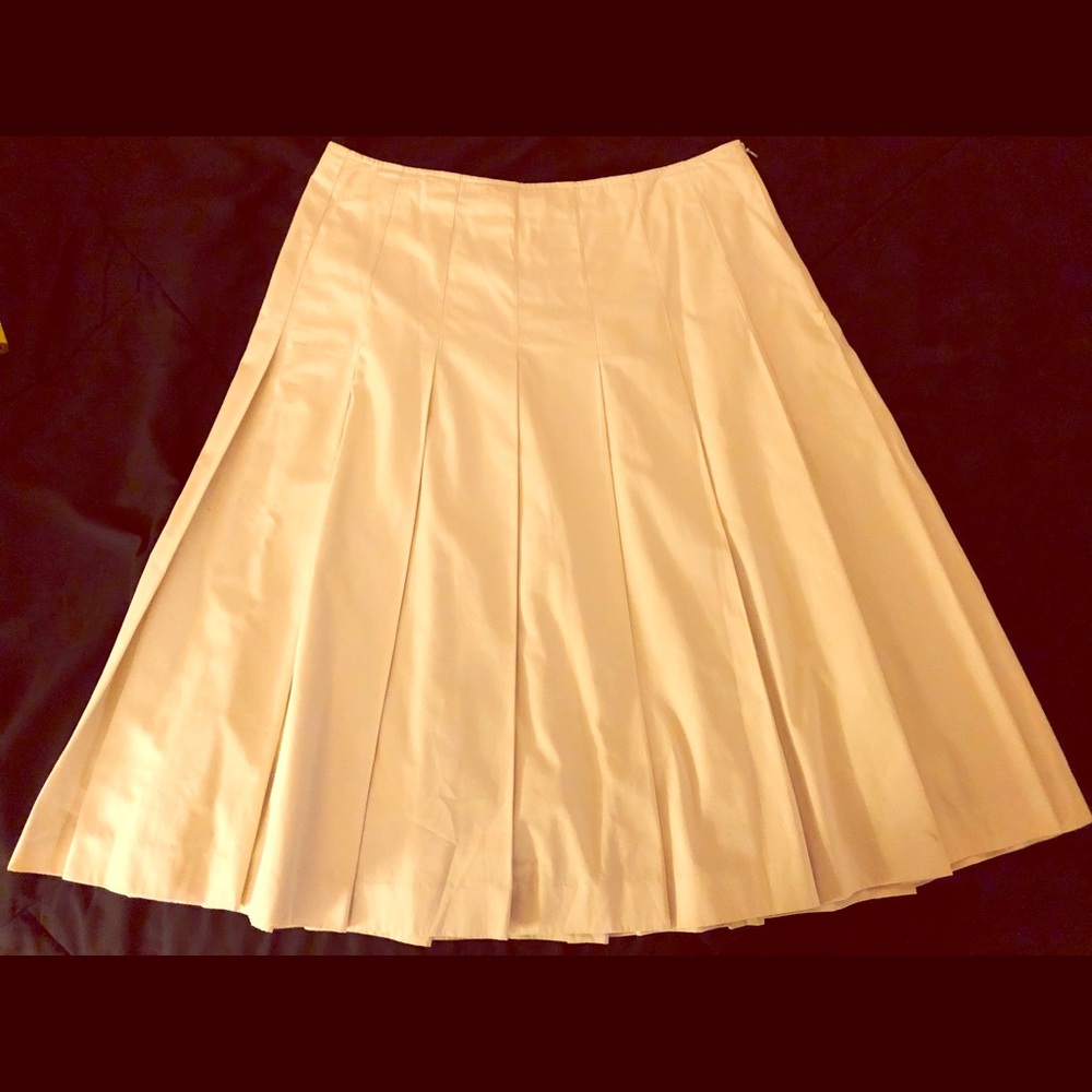 Banana Republic pleated skirt size 8